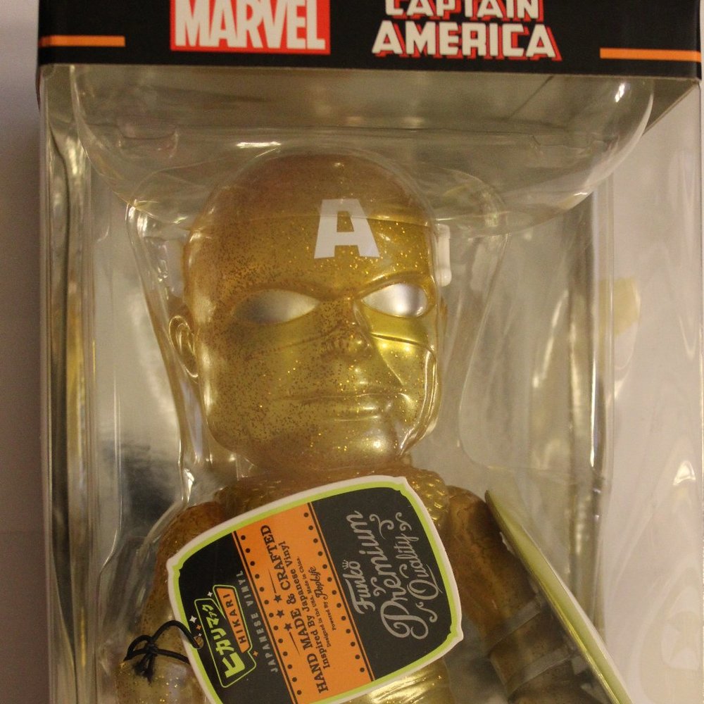 Funko Hikari Japanese Vinyl Marvel Captain America Collector Corps Exclusive